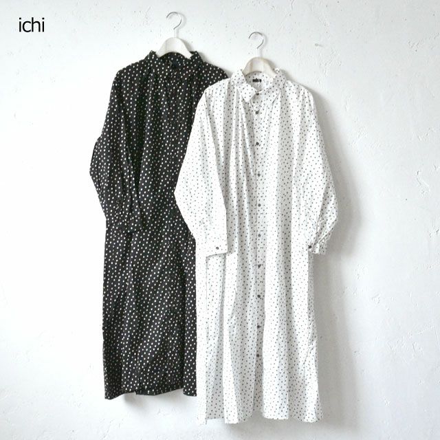 Ichi 水玉シャツワンピース 0402 Hug Hug