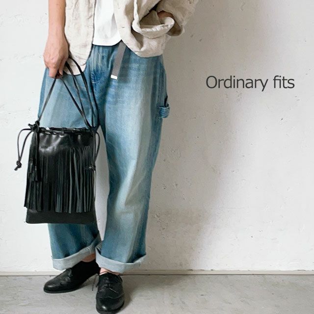 Ordinary fits｜ベルト付きデニムパンツ [[OLF-P037OW]][C