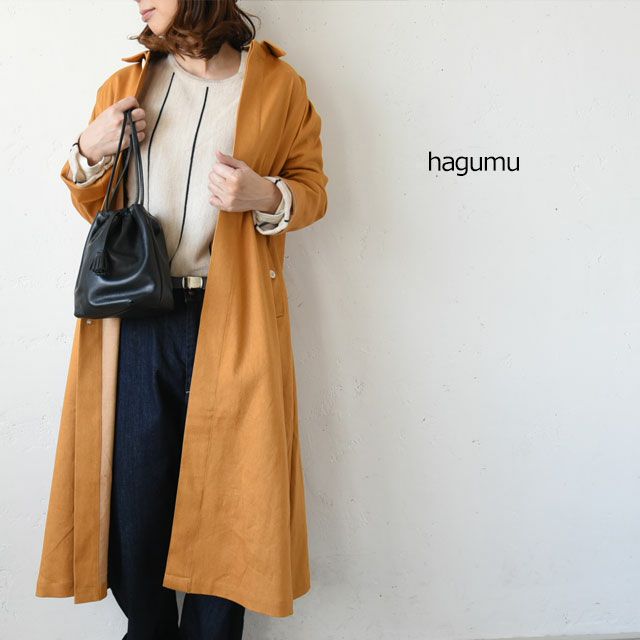 hagumu ⿻*⌖. 【 新品 タグ付き 】ノーカラー ショート コート www