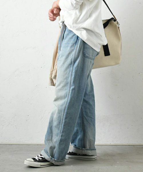 Ordinary fits｜ベルト付きデニムパンツ [[OLF-P037]][C]