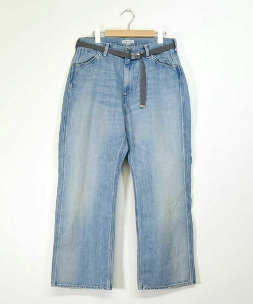 Ordinary fits｜ベルト付きデニムパンツ [[OLF-P037]][C]