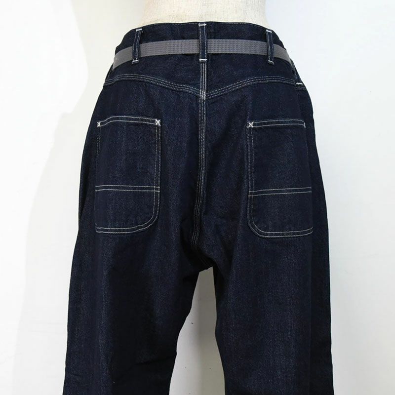 Ordinary fitsベルト付きデニムパンツ[OLF-P037] Ordinary fits｜ベルト付きデニムパンツ [[OLF-P037OW]][C