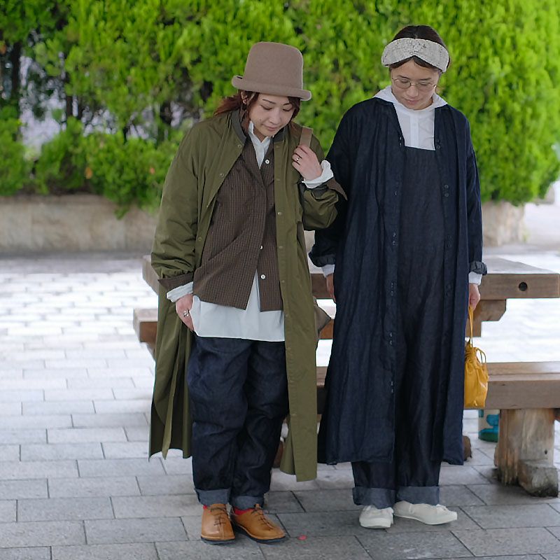 （ｇ）｜ライトデニムテーパードパンツ [[g_328]][C]