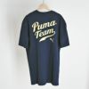 PUMA プーマ PUMA TEAM グラフィックTシャツ ネイビー