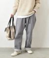 Ordinary fits｜ベルト付きカラーパンツ [[OLF-P037GY]][C]