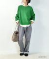 Ordinary fits｜ベルト付きカラーパンツ [[OLF-P037GY]][C]