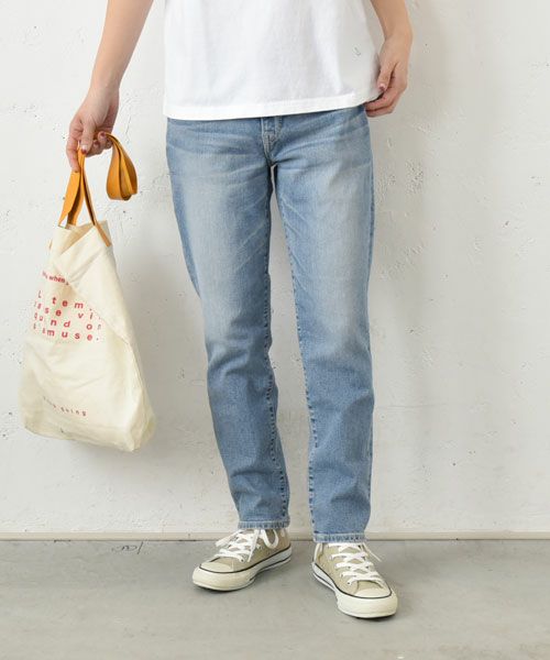 今期新品⭐︎ HUMS｜裾ダメージカーブデニムパンツhughug 楽天市場】HUMS｜裾ダメージカーブデニムパンツ [[C-5066]][C