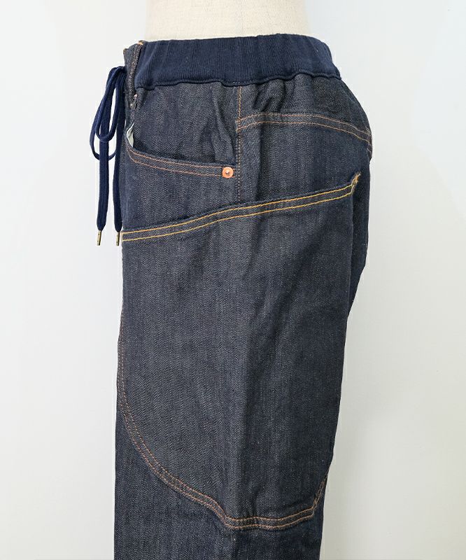 R4113 ロークロッチスキニーボールパンツ(S インディゴブルー): パンツ - RNA ONLINE STORE | アールエヌエー公式通販