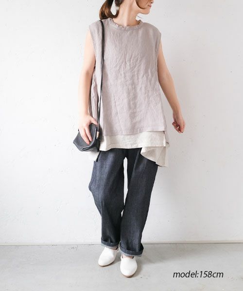 No18｜テーパードデニムパンツ [[CE1PT220703-3]][C]