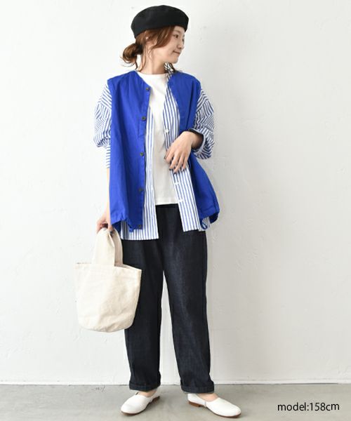 No18｜テーパードデニムパンツ [[CE1PT220703-3]][C]