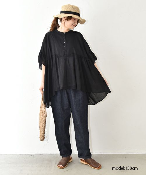 No18｜テーパードデニムパンツ [[CE1PT220703-3]][C]