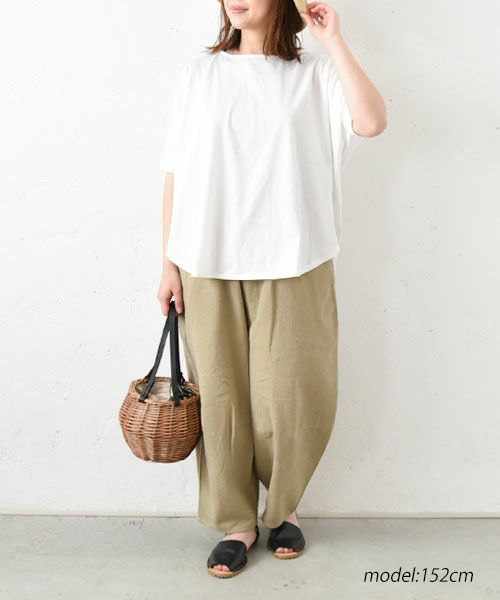 hagumu｜麻カットタンク [[C-672]][C]