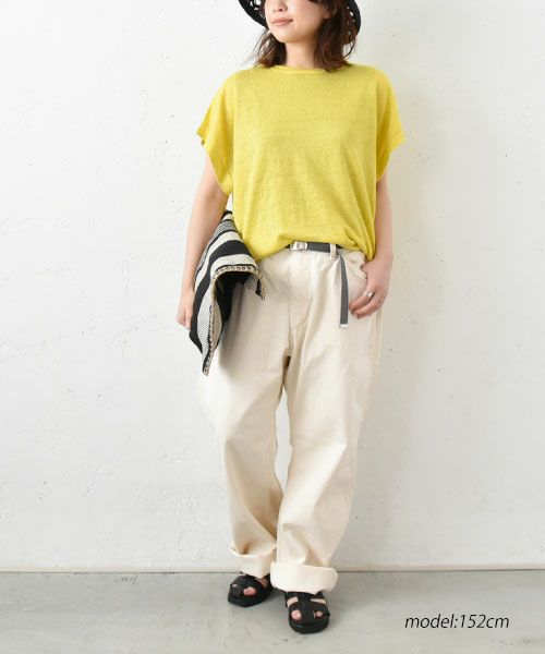 hagumu｜麻カットタンク [[C-672]][C]