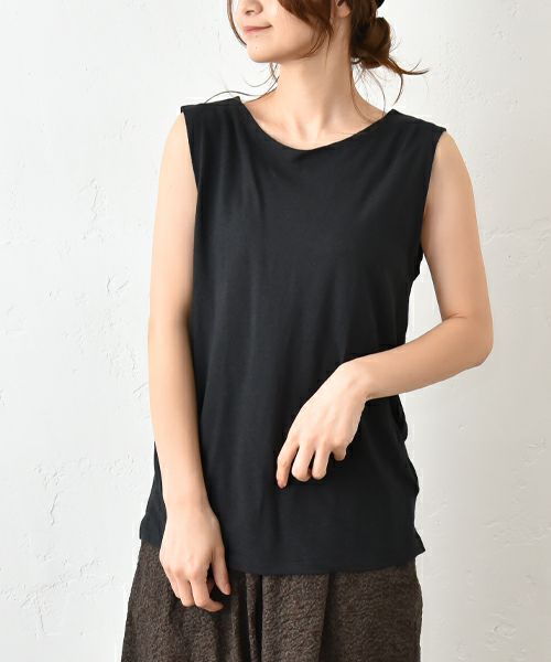 hagumu｜麻カットタンク [[C-672]][C]