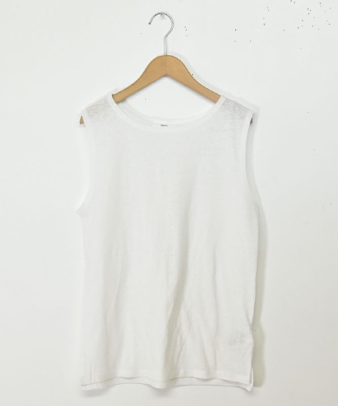 hagumu｜麻カットタンク [[C-672]][C]