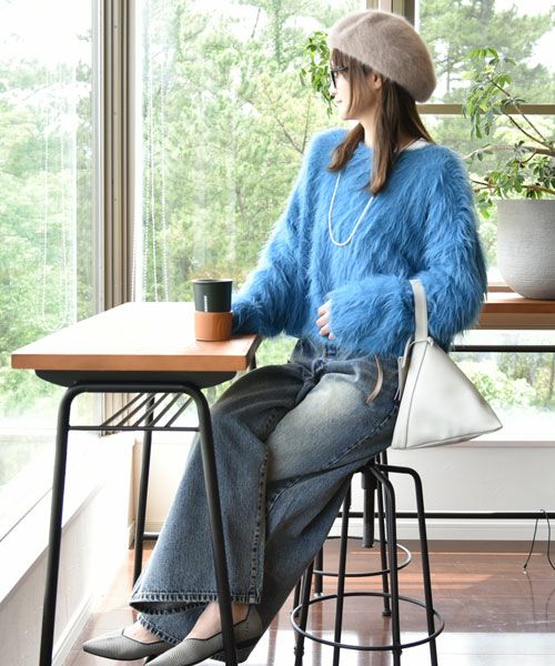 ichi｜ワイドデニムパンツ [[230430]][C]