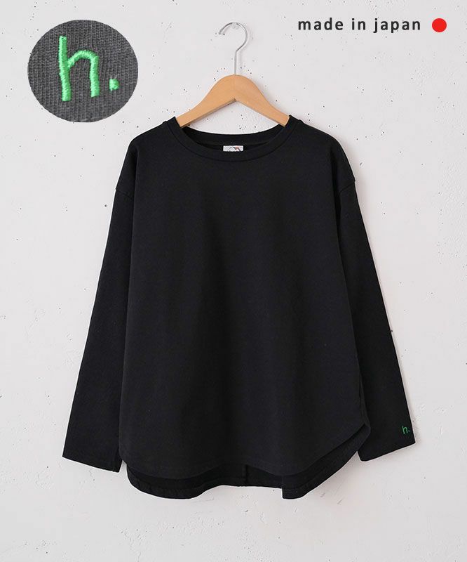 her.｜h.刺しゅう入り 長袖カットソー [[CE3CT230801]][C