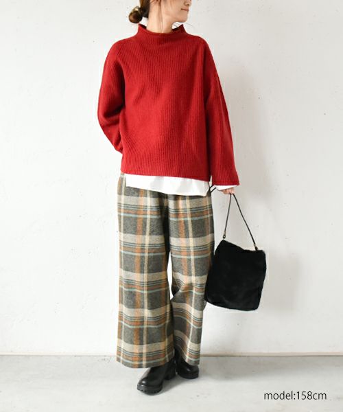 hagumu｜ストレッチインナープルオーバー [[hag-058]][C]