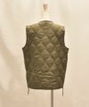 TAION｜MILITARY V NECK BUTTON DOWN VEST [[TAION-001BML-1]][D]