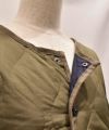 TAION｜MILITARY W-ZIP V NECK DOWN JKT [[TAION-104B2ML-1]][D]