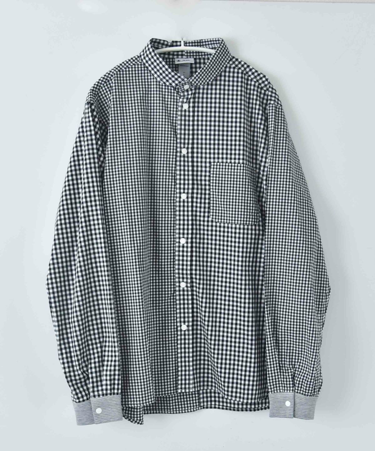  ジムマスター｜ショールカラー L/Sシャツ [[G233732]][D]