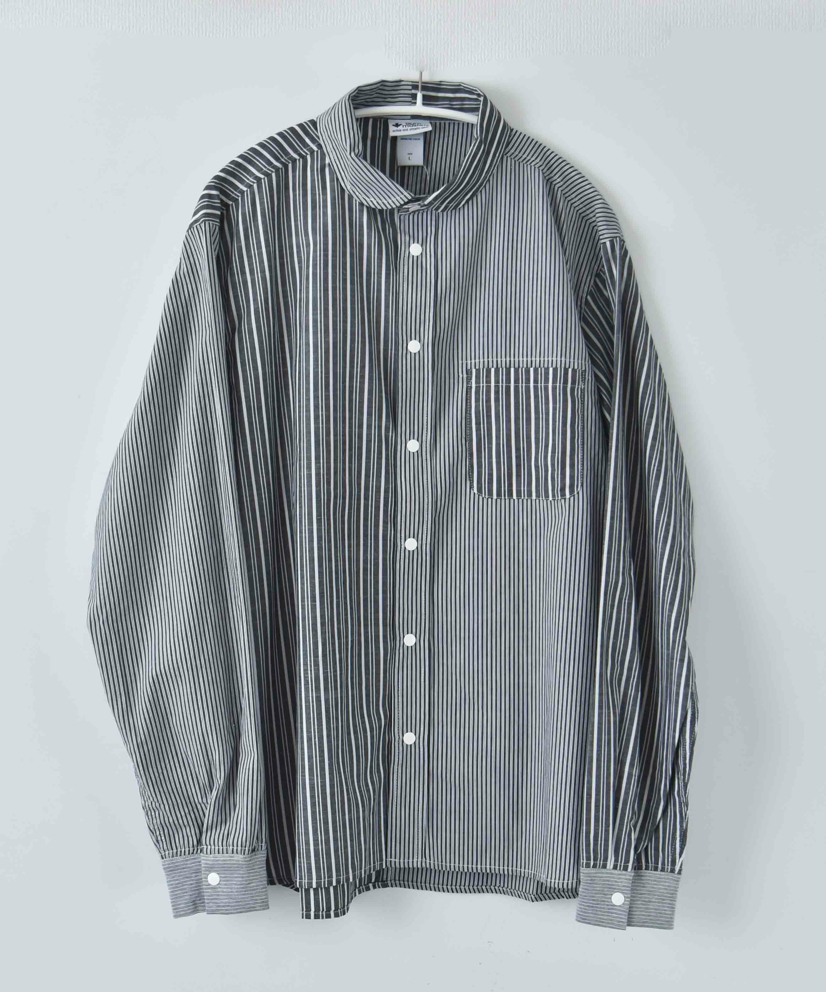  ジムマスター｜ショールカラー L/Sシャツ [[G233732]][D]