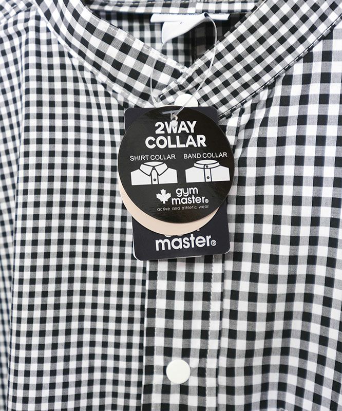  ジムマスター｜ショールカラー L/Sシャツ [[G233732]][D]