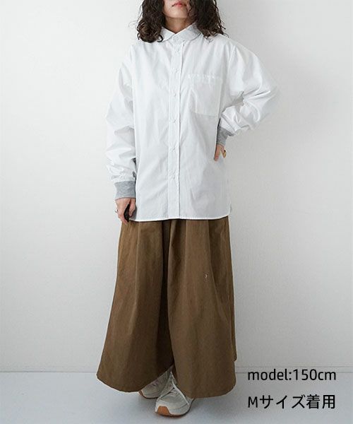  ジムマスター｜ショールカラー L/Sシャツ [[G233732]][D]