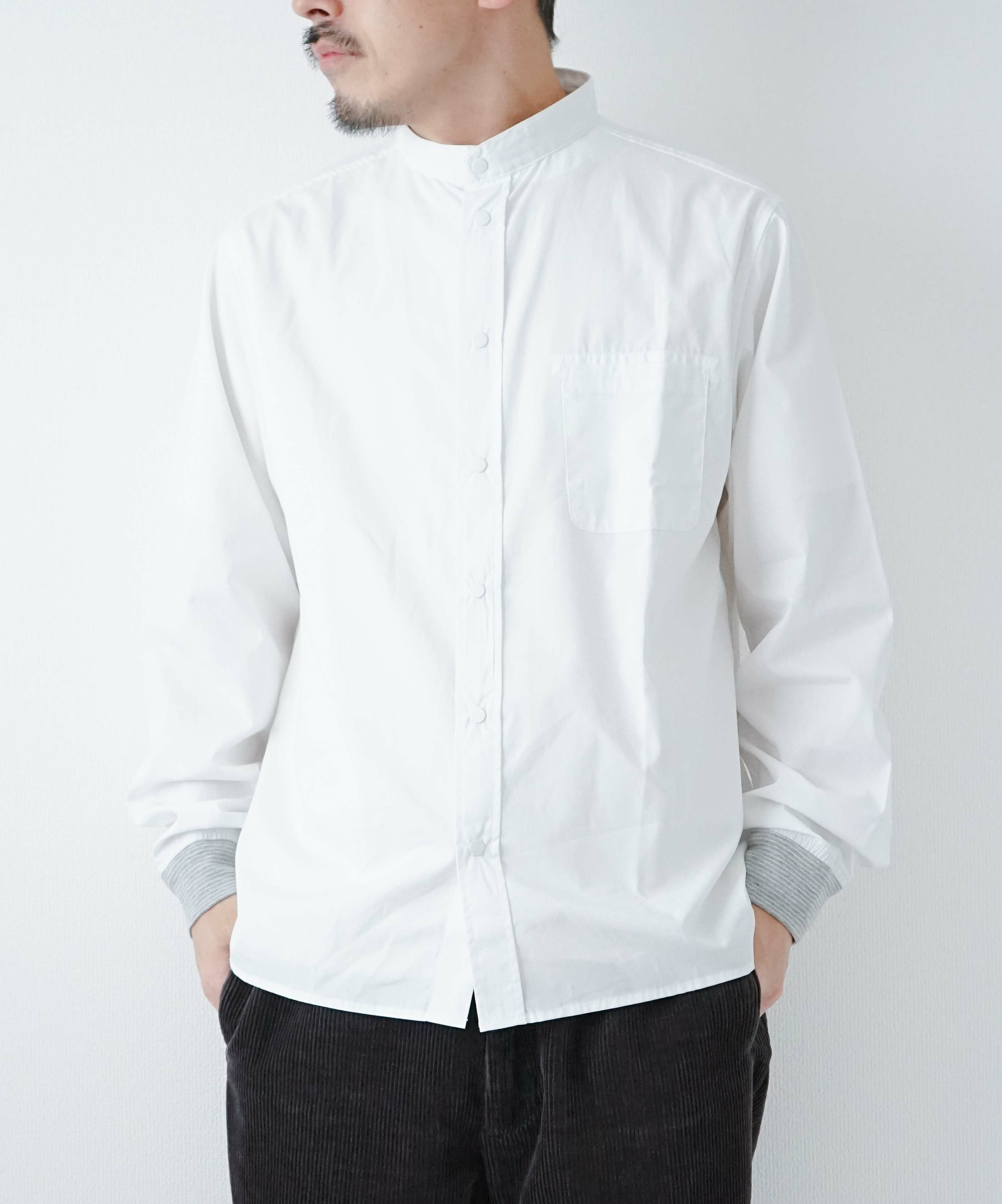  ジムマスター｜ショールカラー L/Sシャツ [[G233732]][D]