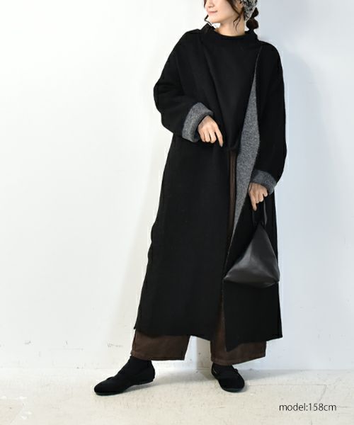 hagumu｜ウールトッパーコート [[125639]][C] | ma28 ONLINE STORE