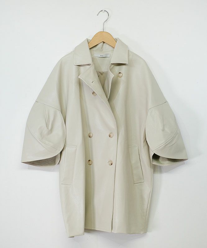  Doux.｜エコレザーコート [[D-2340000]]