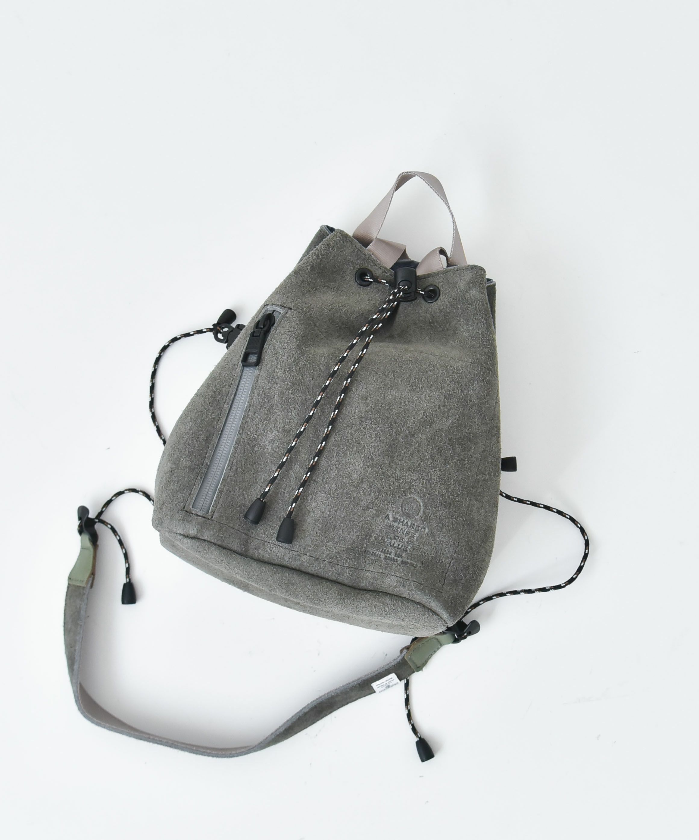 AS2OV　(アッソブ)｜防水スエード巾着バッグ[[091754]][D]