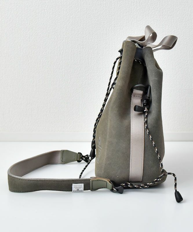 AS2OV　(アッソブ)｜防水スエード巾着バッグ[[091754]][D]