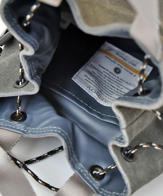 AS2OV　(アッソブ)｜防水スエード巾着バッグ[[091754]][D]