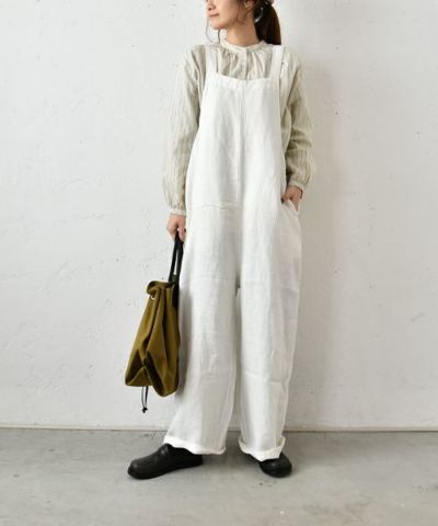 ichi｜リネンデニムサロペット [[230724]][C] | ma28 ONLINE STORE