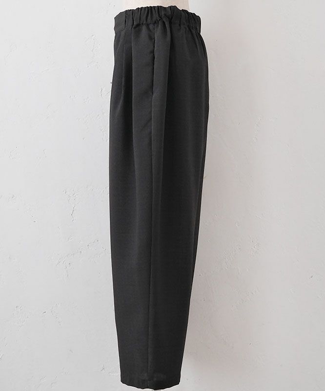 un cinq｜メランジワイドタック コクーンパンツ [[U24-02]]