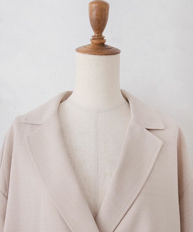 un cinq｜メランジテーラードジャケット [[U24-01]]