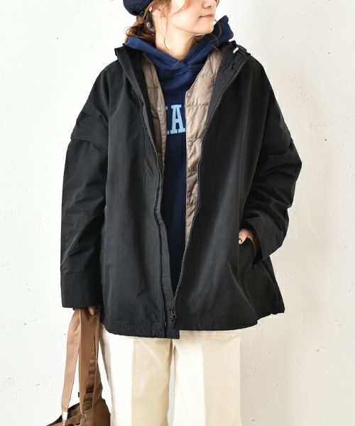 10,000円2way design zip up jacket 56/58