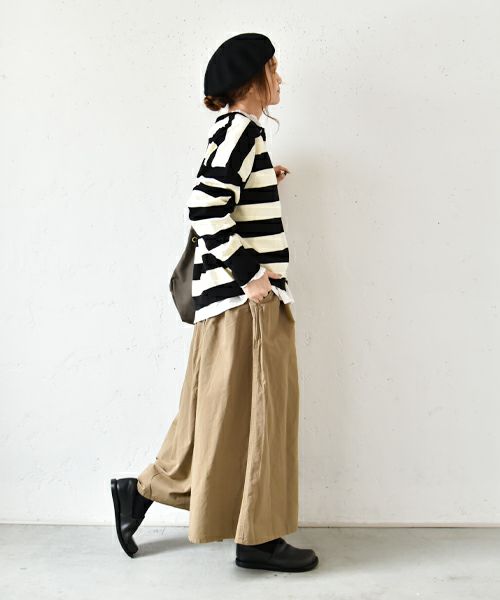 hagumu｜ツイストキュロットパンツ [[125659]][C] | ma28 ONLINE STORE