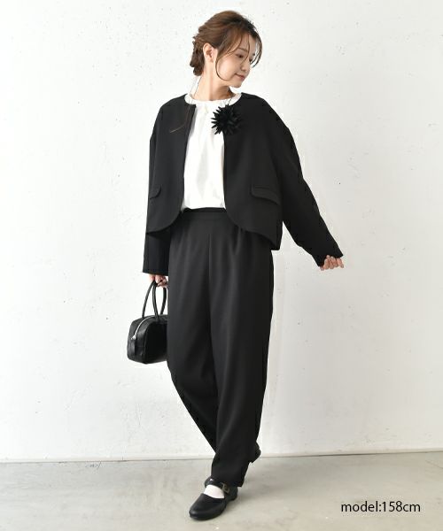 hagumu｜襟ギャザープルオーバー [[125664]][C]