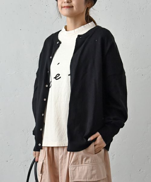 hagumu｜クルーネックカーデ [[08072]][C] | ma28 ONLINE STORE