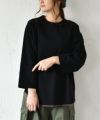 her.｜ロックステッチ入天竺T(9/10 Sleeve)-パック入り [[131228PK(9/10 Sleeve)]][C]