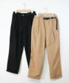 TWILL TUCK TAPERD PANT [[GMP4-SJP10]]