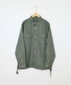 TAION｜NON DOWN MILITARY LONG SLEEVE SHIRTS [[TAION-109SHNDML-1]][D]