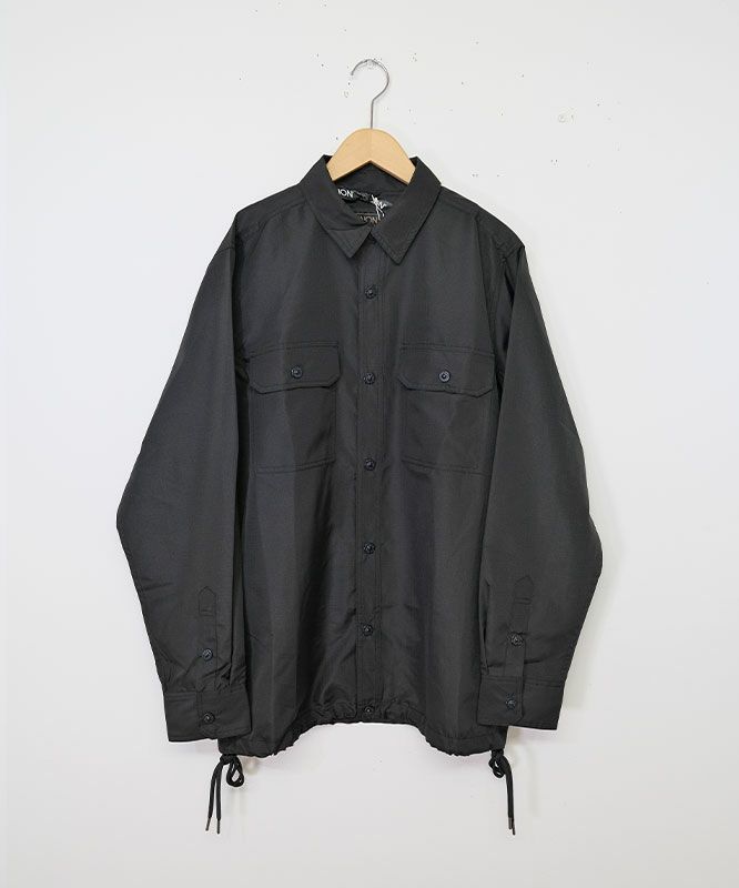 TAION｜NON DOWN MILITARY LONG SLEEVE SHIRTS [[TAION-109SHNDML-1]][D]