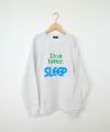 modem design｜Messege logo sweat-Don‘t better sleep [[M-2310055]][D]