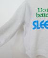 modem design｜Messege logo sweat-Don‘t better sleep [[M-2310055]][D]