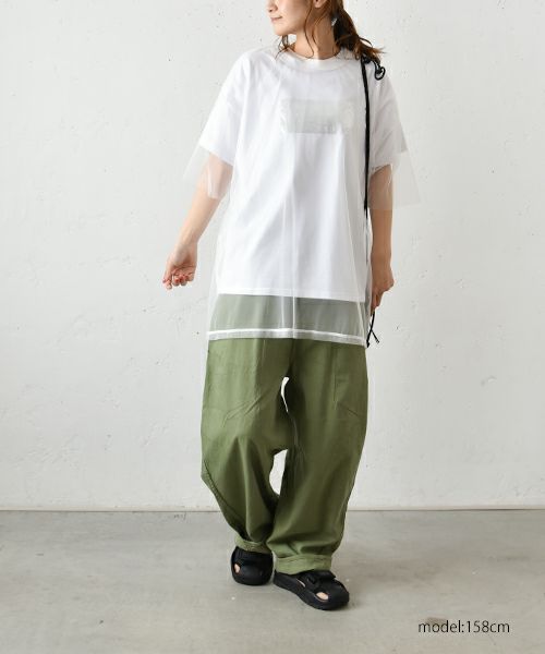 URCH RNA ⿻ 美品 カラーパンツ ルーズ ボールパンツ ワイドパンツ 春 URCH RNA ⿻ 美品 カラーパンツ ルーズ ボールパンツ ワイド