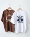 Champion｜リバースウェーブ　ハーフスリーブスウェットTシャツ [[C3-Z006]]