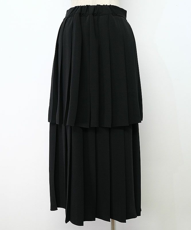 TRANOI.｜2段プリーツスカート [[211R509]][C] | ma28 ONLINE STORE 